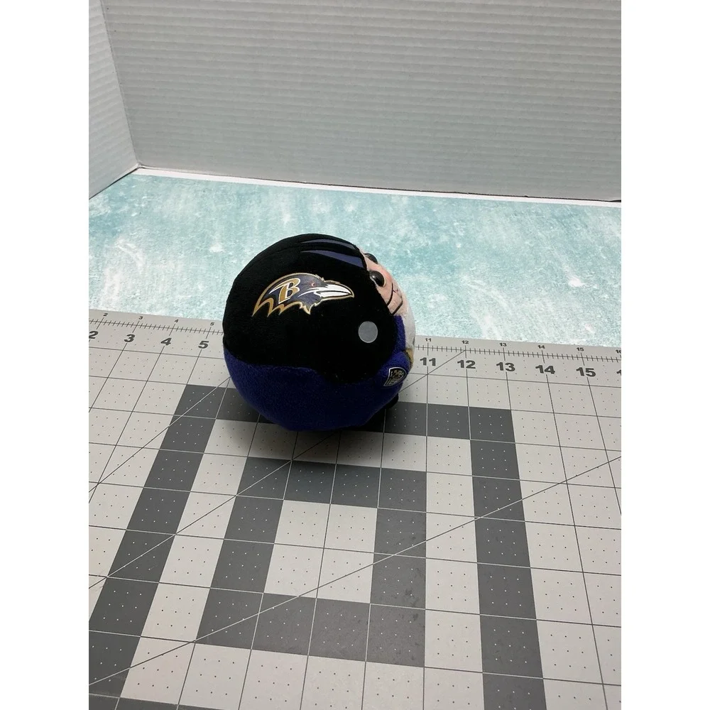 Retired TY Beanie‎ Ballz BALTIMORE RAVENS NFL Football Plush Toy